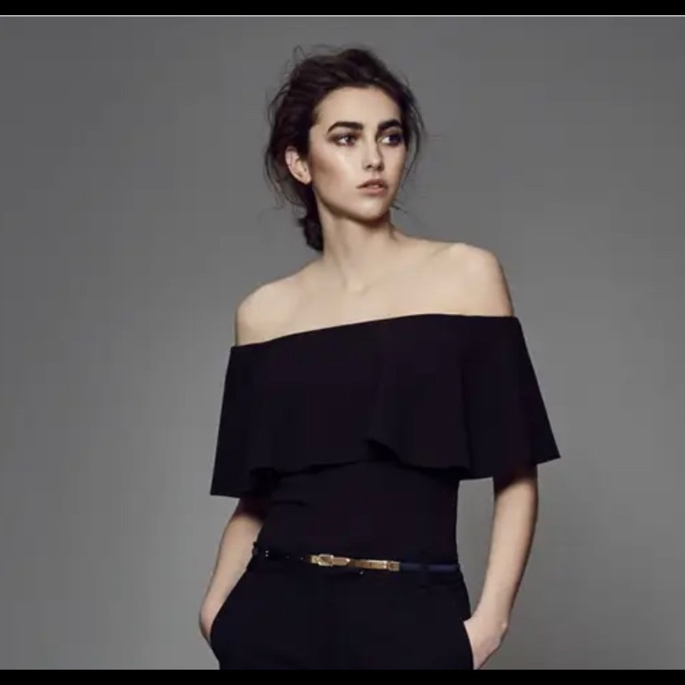 Reiss off shoulder top